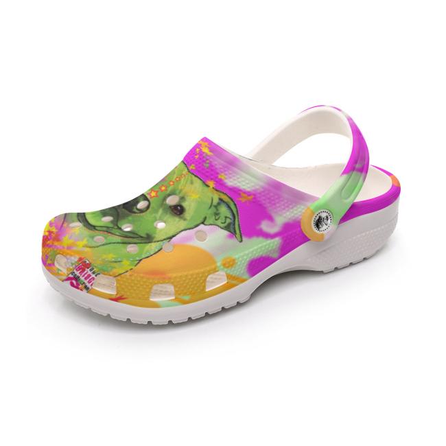 Clogs mit Hundemotiv Angel - Gartenschuhe, Gummischuhe, bunt, Unisex, Grösse 36-43, Mischling, Mix, AmStaff, Staffordshire, Staff, Pitbull, Pit, SOKA, Listenhund